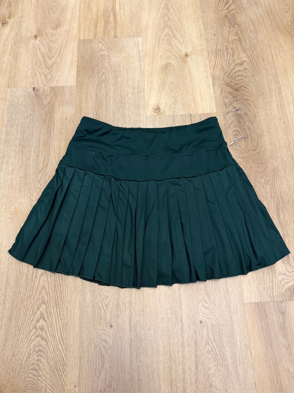 Pleated Dark Green Women’s Tennis Skirt